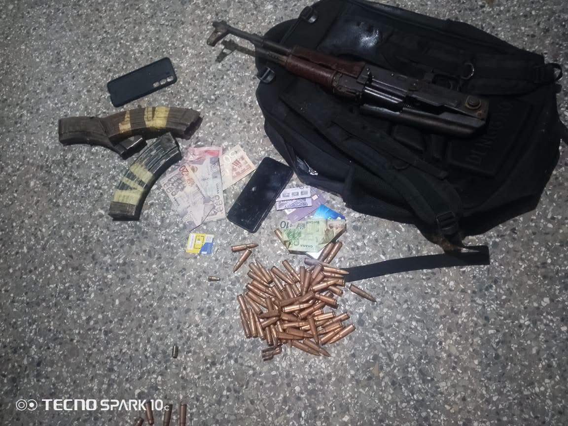 Police Recover GH¢140,000 and AK-47 Rifle After Deadly Robbery Attempt at Lashibi 2 IMG 9319