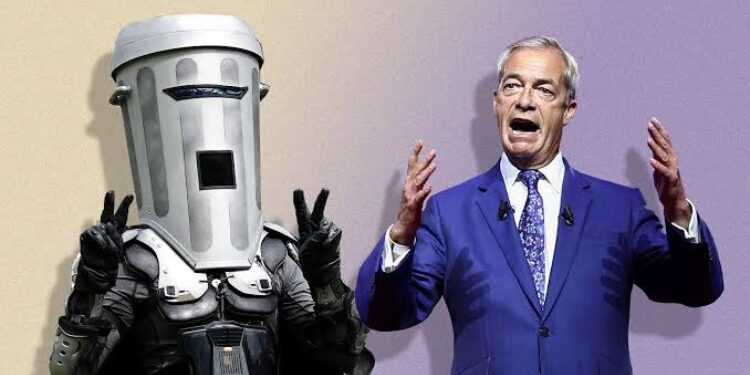 Nigel Farage Battles Count Binface in Clacton By-Election 1 Nigel Farage battles Count Binface