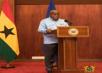 akufo addo ghana flag