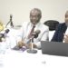 Employ mass testing in infected SHSs to curtail the spread of COVID-19 – Global Health Expert to GHS 11 Dr John Amuasi (right). With him are Dr Anthony Nsiah-Asare, The Government Adviser on Health,(middle) and Dr Benjamin Aboagye Marfo