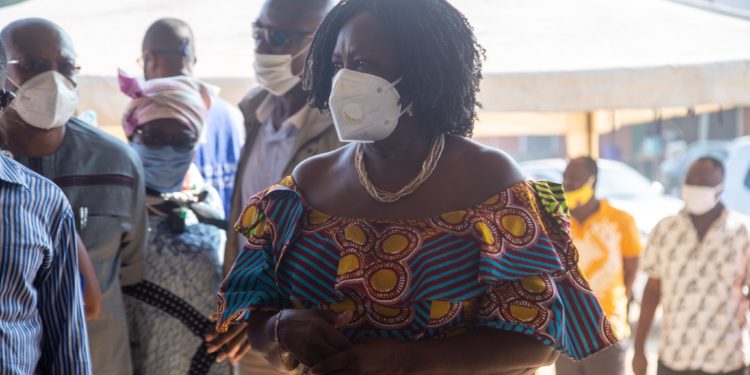 Professor Naana Jane Opoku-Agyemang speaks up on Montie 3 convicts. 3 Professor Naana Jane Opoku-Agyemang visits registration centres in the Central Region.