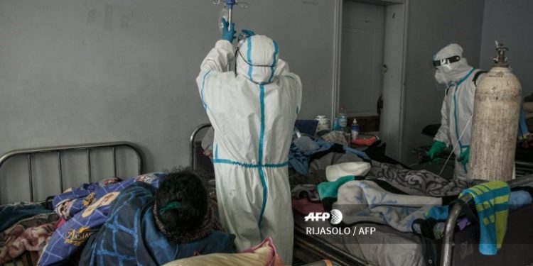 Just In: Madagascar hospitals stretched by coronavirus surge 1 AFP PHOTO
