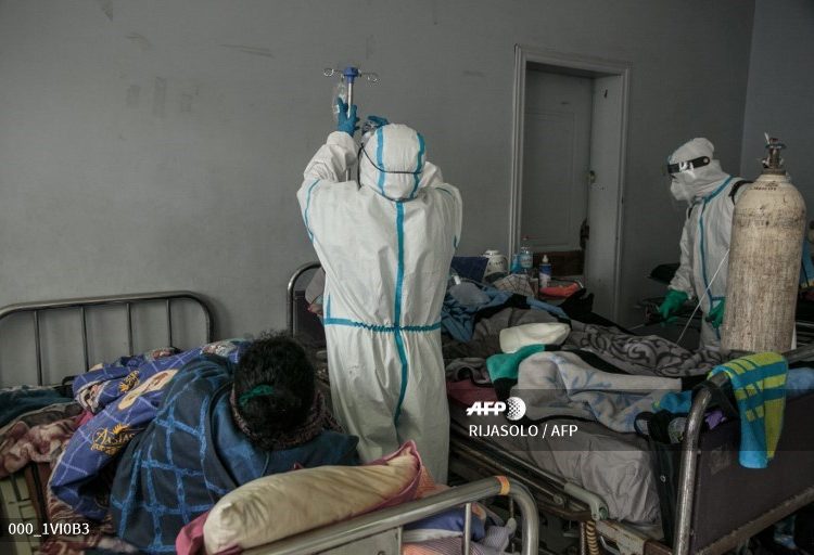Just In: Madagascar hospitals stretched by coronavirus surge 1 AFP PHOTO