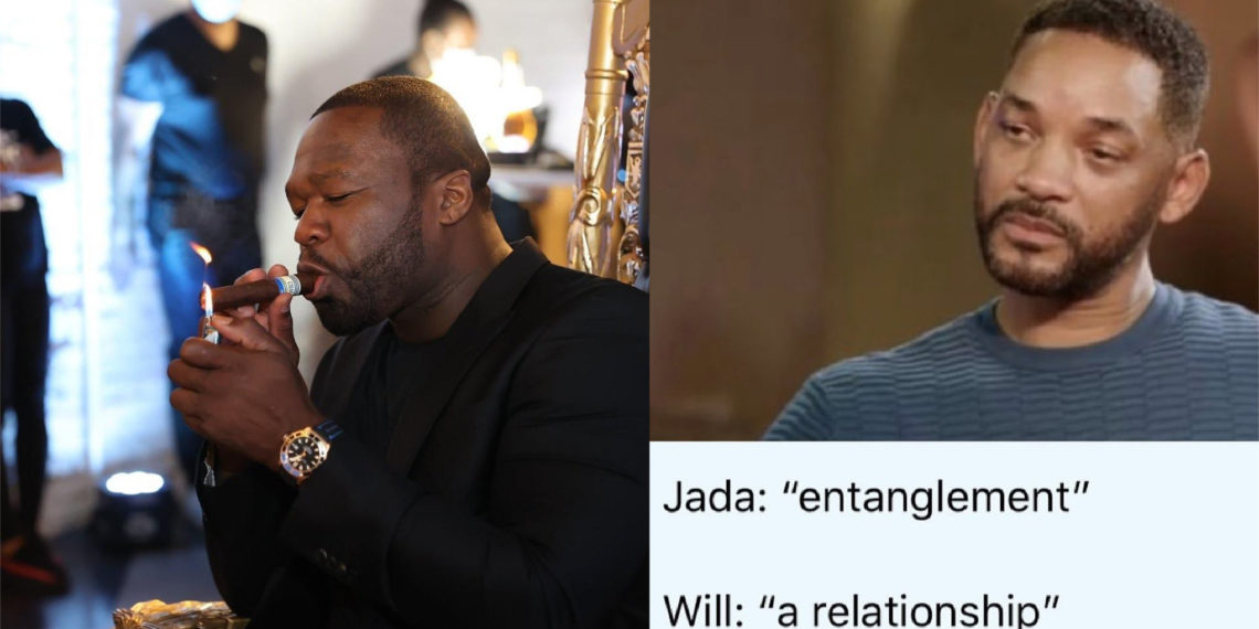 Will Smith And 50 Cent ‘get Entangled’ Over Jada Pinkett