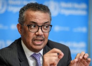 Director-general, WHO, Tedros Adhanom Ghebreyesus