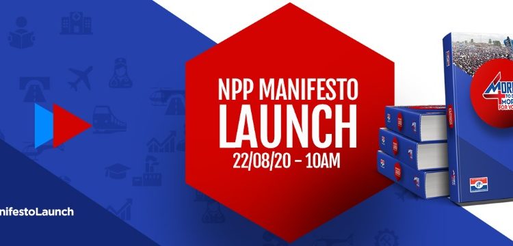 NPP LAUNCHES MANIFESTO TOMORROW 1 NPP Manifesto Launch 2020. image credit: NPP