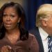 Michelle Obama criticizes Donald Trump at National Convention. Image credit: Shutterstock