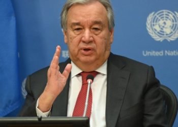 UN Secretary General, António Guterres