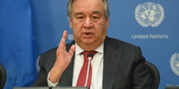 UN Secretary General, António Guterres