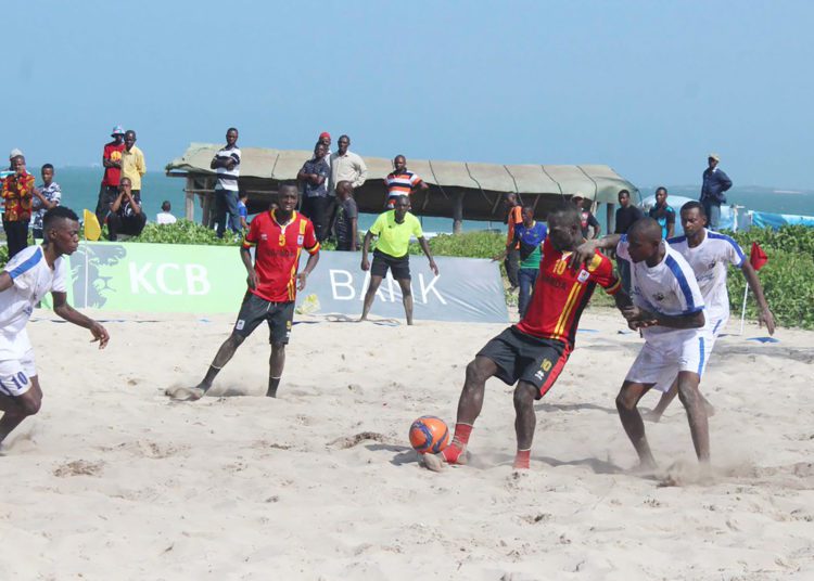Chamber for Tourism Industry hints on developing Sports Tourism in Ghana 3 Beach Soccer action