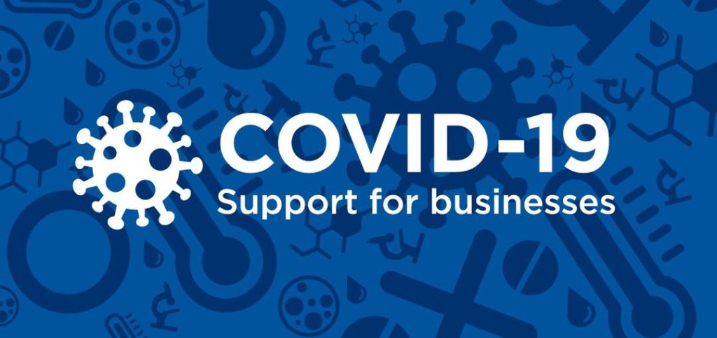 COVID 19 business support tile