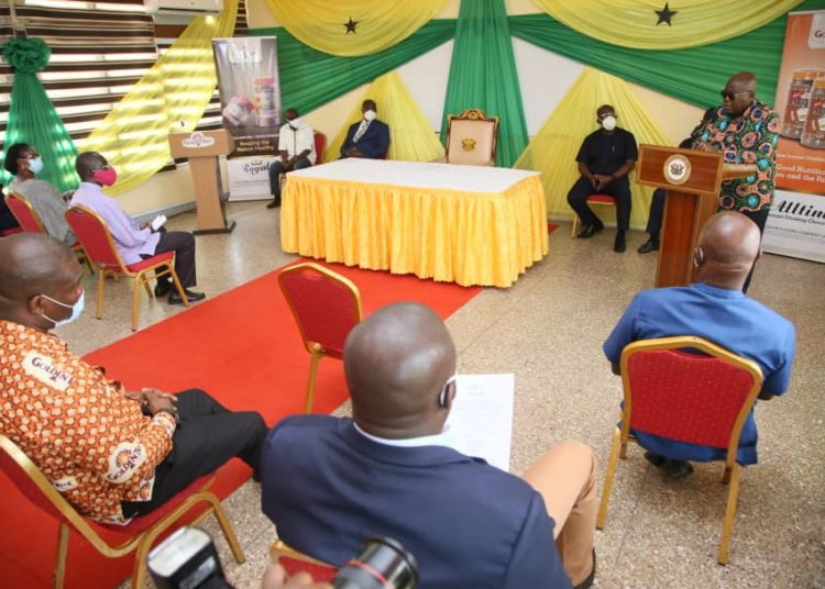 President Akufo-Addo Assures CPC Of Becoming More Profitable 1 President Akufo-Addo addressing the staff of CPC