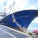 Chinese Trawler Re-licensed Though Arrested Twice For Illegal Activities 11 The Lu Rong Yuan Yu 956 docked at shore