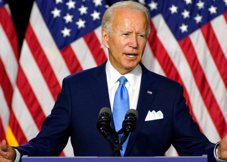 Joe Biden calls on America to "overcome this season of darkness" 1 Democratic presidential candidate, Former Vice President, Joe Biden. Image credit: AP