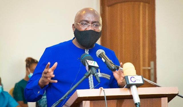 “Action speaks louder than words” – Bawumia tells Mahama 1 Vice President Mahamudu Bawumia