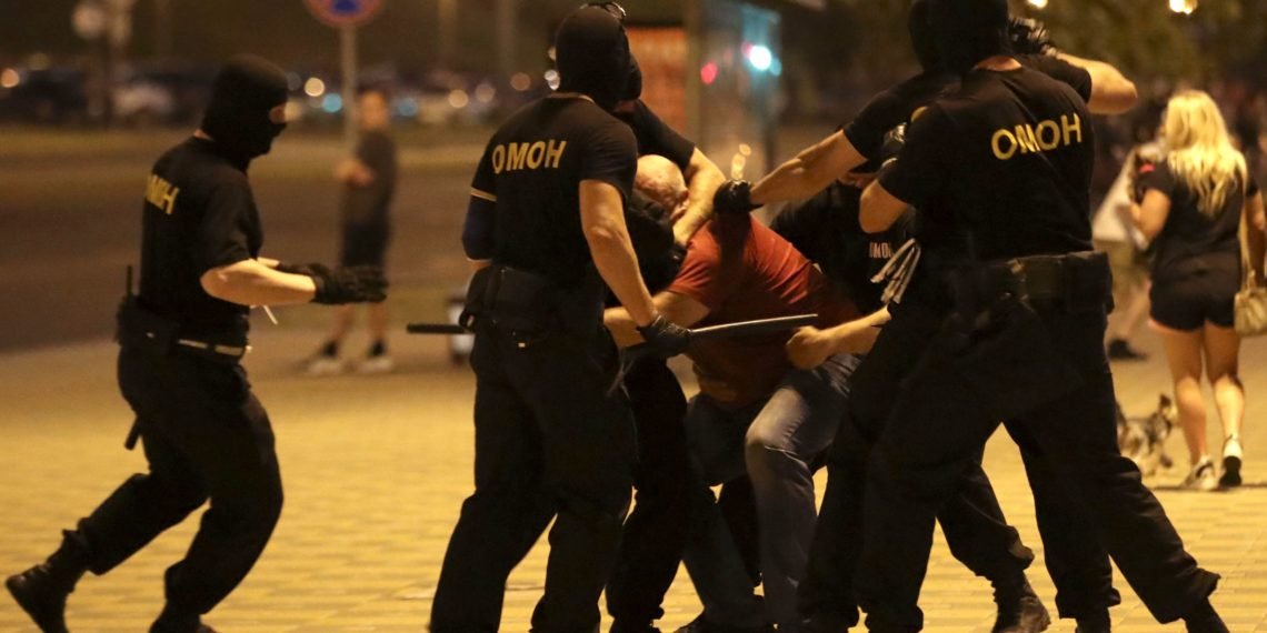 EU Considers Sanctions over Disputed Belarus Election 1 Security forces have clashed with protesters in Minsk and other Belarusian cities. Image credit: Reuters