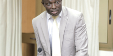 A Deputy Finance Minister, Kwaku Kwarteng