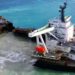 Adverse Weather Conditions Make Oil Extraction from Split Ship in Mauritius Difficult 12 maurituis