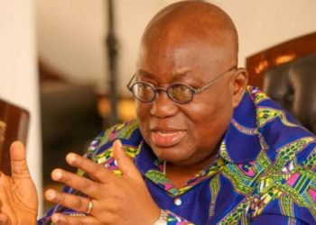 President Akufo-Addo cuts sod for Nsukwao Basin drainage project