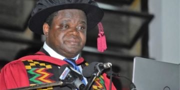 Prof. Peter Quartey, Head of the Institute of Statistical, Social and Economic Research