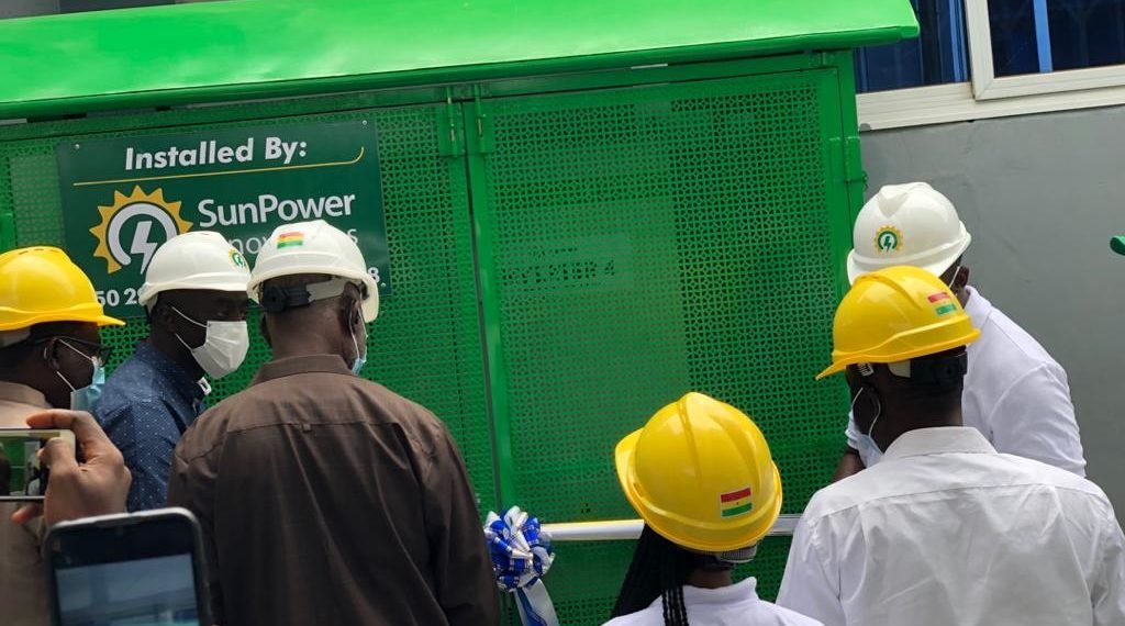 Special Ice Factory Commissions A 1000KWp Solar Project 1 Dignitaries and SunPower Innovations technical team commissioning the solar project