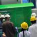 Dignitaries and SunPower  Innovations technical team commissioning the solar project