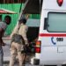 Suicide Bombing on Somalia Military Base Kills at least Eight Soldiers 11 An ambulance is seen near a blast site that rocked a military base in Mogadishu
Image credit: sputniknews