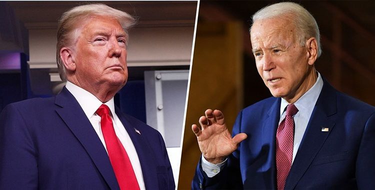 Portland: Trump and Biden clash over street violence as man is killed amid protests 1 Mr Trump and Mr Biden exchange jibes over violence in Portland. Image credit: NBC news