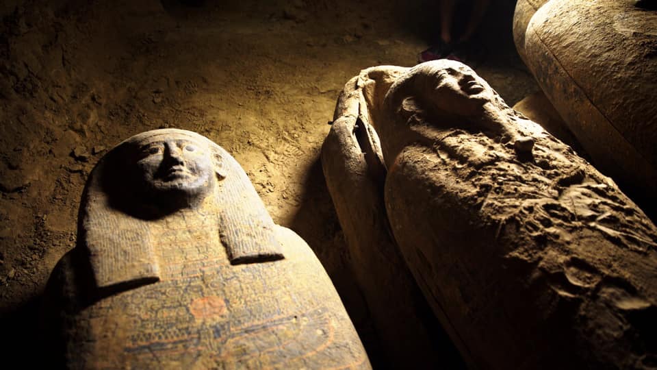 Egypt discovers 2,500-year-old intact coffins. 2 118691821 3378381142207512 1703420074370825989 n 1
