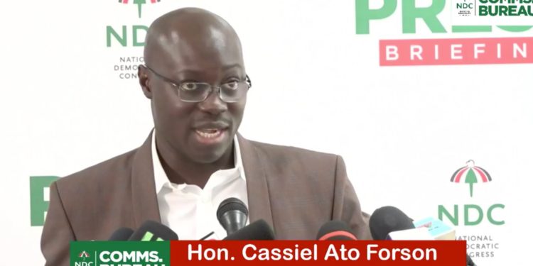 70 % of funding for the ‘Big Push’ is self-financing - Ato Forson. 1 Dr. Cassiel-Ato-Forson, Former Deputy Finance Minister
