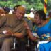 The People’s Manifesto: “Outside the Box Thinking”-NDC 12 John Mahama and Prof Jane Naana Opoku-Agyemang. Image credit: Primenews Gh