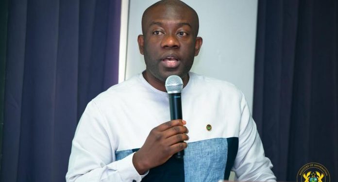 Information Minister, Kojo Oppong Nkrumah.