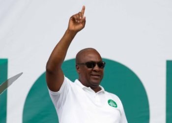 National Democratic Congress (NDC) Flag bearer, John Dramani Mahama