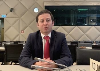 The Negotiating Group Chair, Ambassador Santiago Wills of Colombia.