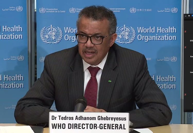 WHO and GSA holds World Sepsis Congress Spotlight today. 1 Tedros mar16