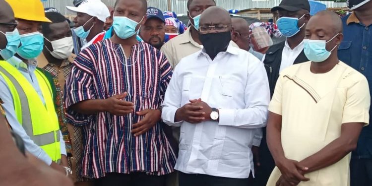 Dr. Mahamudu Bawumia begins tour of Greater Accra Region Today 1 astro turf