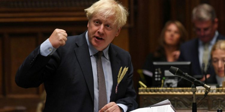 British MPs back Brexit bill despite anger over treaty breach 1 UK PM, Boris Johnson. Image credit: Reuters
