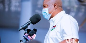 Flagbearer of the National Demcratic Congress (NDC), John Dramani Mahama