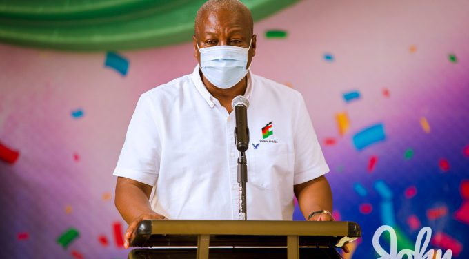 John Dramani Mahama, Flagbearer, National Democratic Congress(NDC)