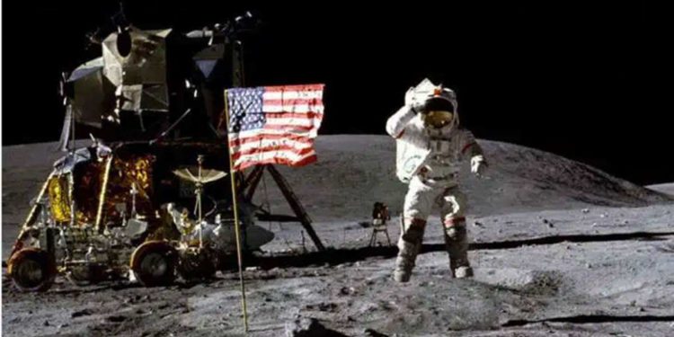 NASA is seeking explorers to mine on the moon. Image credit: AP