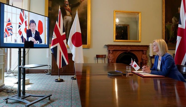 UK strikes agreement with Japan to secure first post-Brexit trade deal 1 International Trade Secretary, Liz Truss hailed a 'historic moment. Image credit:10 Downing Street
