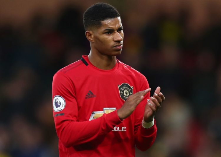 Manchester United forward, Marcus Rashford. Image credit: Skysports