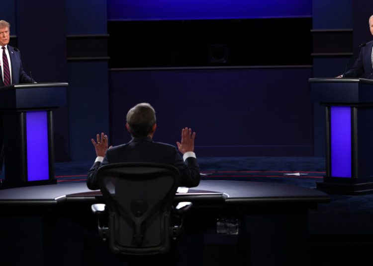 US presidential debate: Biden and Trump clash in chaotic, heated debate 1 Image: AP
