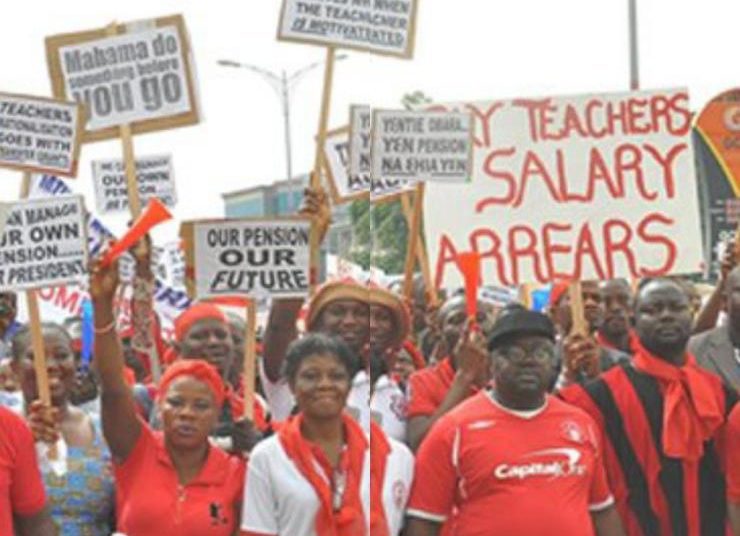 Give Us Our Money Today- Coalition of Aggrieved Teachers to GES 1 striking teachers