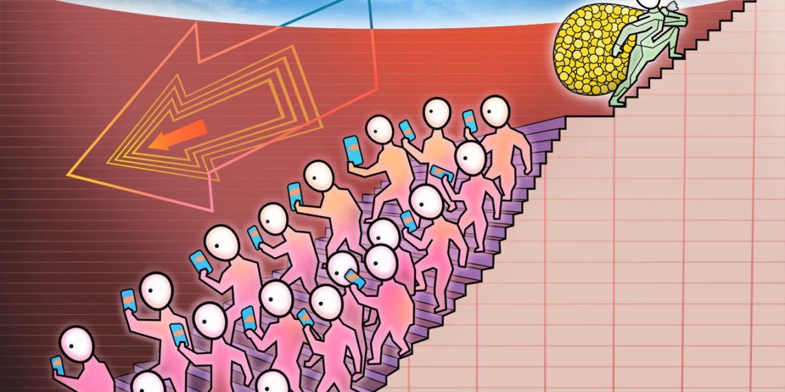 The political influence of the rich grows.