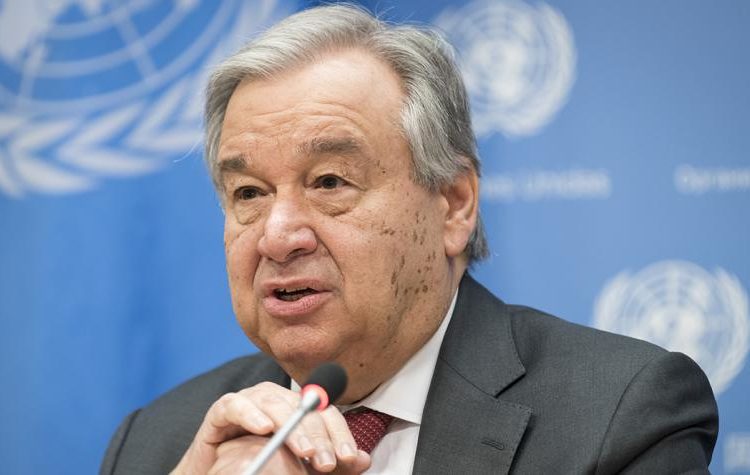 COVID 19 Has Intensified Food Insecurity- Antonio Guterres 1 United Nations (UN) chief, António Guterres