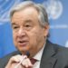 United Nations (UN) chief, António Guterres