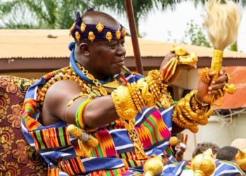 If civilians are purchasing small arms for themselves, it means the people do not trust you- Asantehene to IGP 10 Asantehene, Otumfuo Osei Tutu II