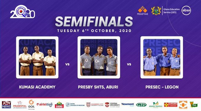 NSMQ Live: Kumasi Academy Vs Aburi Presby SHTS Vs Presec-Legon 1 Ejp9rjLXcAIVwUv