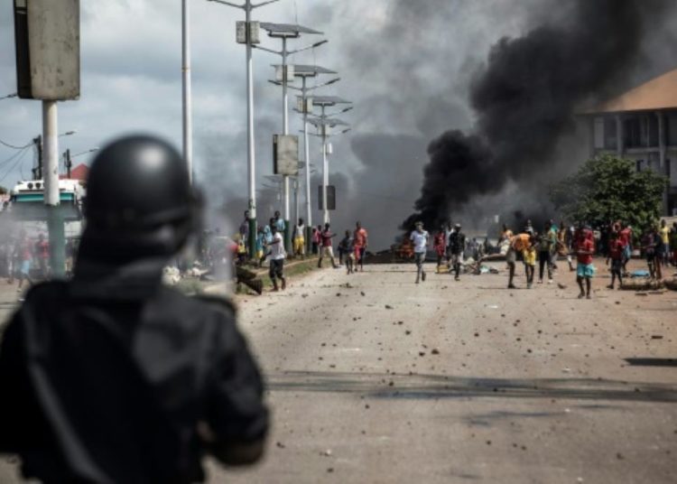 Ten killed in Guinea’s post-election violence 1 Image: AFP